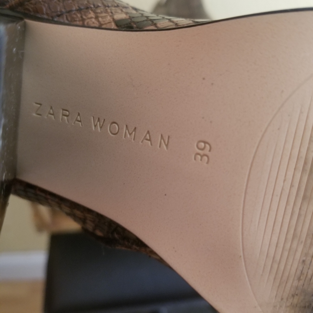 Animal print Zara boots - Picture 8 of 8